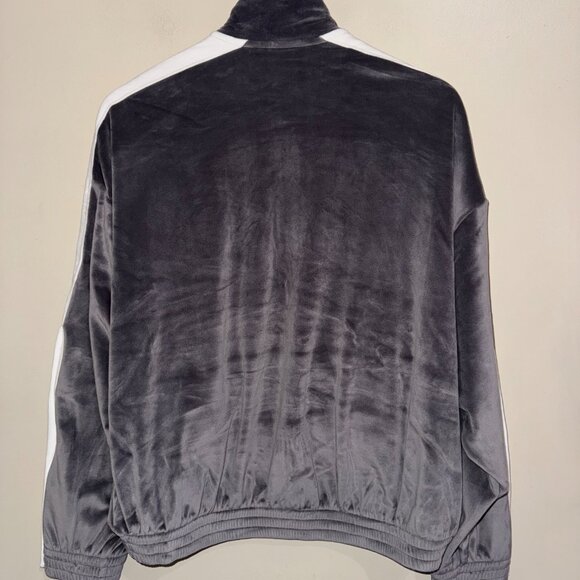 Adidas Originals Adibreak Velour TT Track Top Jacket Breakaway Womens M IW5585 - Picture 7 of 11